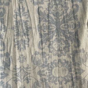 Urban outfitters flared velvet blue pants